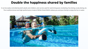 Scooter Subacuático Sublue MixPro de Doble Motor con 3 Modos de Velocidad, 60 Minutos de Autonomía y 40 m de Profundidad para Snorkel/Buceo - Product Image 4