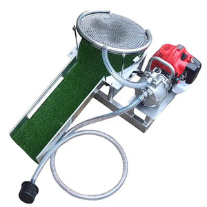 Portable Small Gold Pan Machine <b>Gasoline</b> Powered Vibrating Gold Separator for Outdoor Gold Spiral Separator Pump Motor - Product Image 3