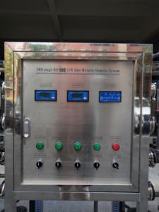 500 लीटर/एच औद्योगिक दो चरण पेयजल फिल्टर प्रणाली आसवन जल उपचार संयंत्र अस्पताल डायलिसिस - Product Image 3