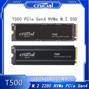 Rất quan trọng T500 SSD 500G 1TB <span class=keywords><strong>2TB</strong></span> ổ cứng PCIe 4.0 NVMe M.2 SSD lên đến 7400 MB/giây ổ đĩa trạng thái rắn cho ps5 đĩa cứng với tản nhiệt - Product Image 4