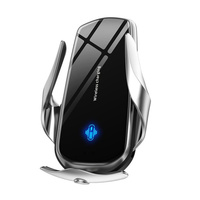 Support de chargeur sans fil intelligent F3 à détection infrarouge, 15W, charge magnétique, matériau ABS, rotation à 360°, ajustement universel