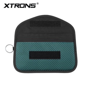 XTRONS Funda Faraday Bloqueadora de Señal RFID para Llaves de Auto de 6 Pulgadas, Color Verde, Estuche Protector Antirrobo para Llaves - Product Image 2