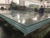 Kits d'aquariums DIY en plastique acrylique Lucite 600L écologiques avec pompes à eau, éclairages LED et accessoires, emballés en boîte