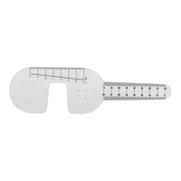 Hot Sale Optical Pupil Ruler Optometry PD Ruler PR018 Plastic Eye Distance Measuring Tool for Optician Clinic