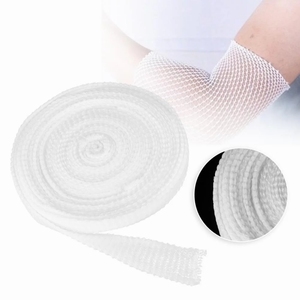 Bande de compression <span class=keywords><strong>tubulaire</strong></span> élastique 0,7 cm * 10 m, bandage extensible médical, équipement de rééducation sportive, application pour le corps, la jambe, le pied - Product Image 6