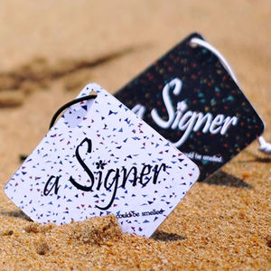 Deodorante personalizzato appeso a lunga durata per auto fresco colorato Design moderno con Logo materiale di carta popolare aria fresca - Product Image 2