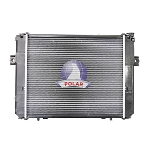 Radiador de empilhadeira para sistema de refrigeração de carro POLAR 121281 para ToyotaLIFT/4K.5K KOMATSU FD20 peças de automóvel