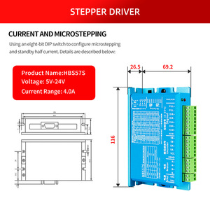 HBS57 Closed Loop Motor <b>Driver</b> <b>Set</b> DC24-60V for 17 23 24 34 with - Product Image 4