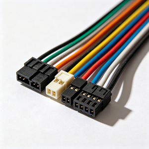 Ensemble de faisceaux de câbles électriques multi-prises OEM personnalisés avec câble de connexion - Product Image 1