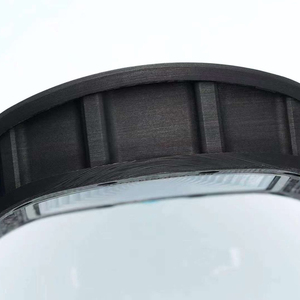 Reloj de Fibra de Carbono Sofisticado 5A 2026, Superficie de Zafiro, Mecanismo Visible Delicado, Correa de Goma Moderna - Product Image 5