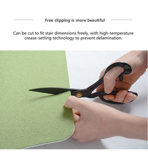 21.6x8.6 inch tự dính chống trượt Polyester sàn <span class=keywords><strong>Mat</strong></span> TPR ủng hộ Glow-in-The-Dark cầu thang treads Thảm Máy làm - Product Image 2