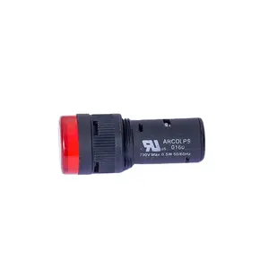 AD 16- 22 Mm Led Pilot Indicator Light Pilot Lamp Signal Lamp Indicator Lights Equipment Indicator