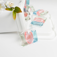 Capsules de lessive Polyva, capsules de détergent liquide, solubles dans l'eau, emballage personnalisé, en vrac, OEM