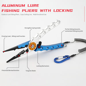 KLIFISHING Perfect voor visserij in zoet- en zoutwater, tangen van 6061 aluminium, afsluitbaar met schede - Product Image 3