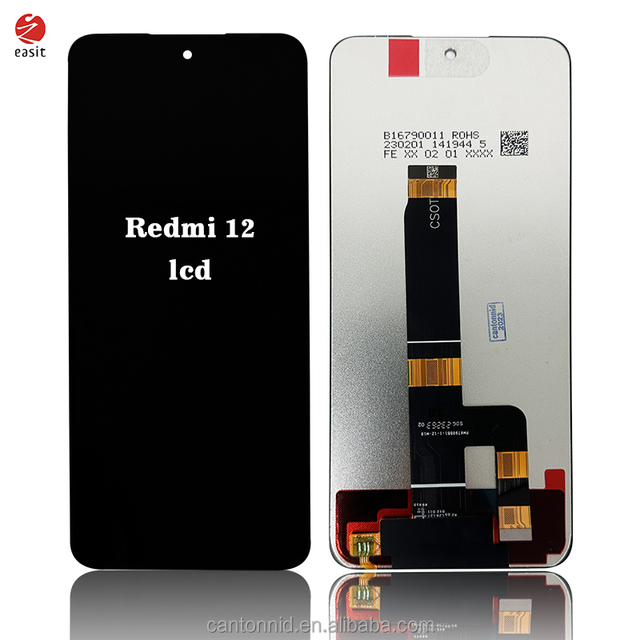 Crown Mobile Phone Lcd Pantallas Para Celulares Touch Screen Display for Redmi 12