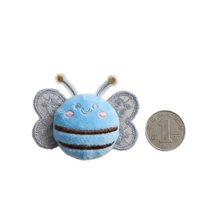 <b>Cute</b> Plush Bee Brooch Cartoon Resin Women's Fashion <b>Accessory</b> Gift Decor For Clothing Bag Pendant Jewelry DIY - Product Image 4