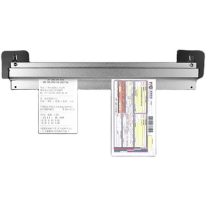Porta Menús de Aleación de Aluminio para Montar en la Pared, Porta Recibos, Porta Pedidos para Llevar, Porta Tarjetas para Cocina de Restaurante - Product Image 1