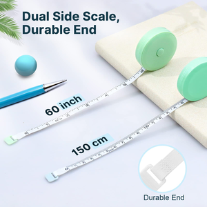 Cinta Métrica Flexible de 2m para Medir Busto, Cintura, Caderas y Altura, Regla de Sastre Portátil con Logotipo Personalizado, Regalo Promocional de Costura - Product Image 2