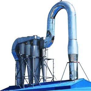 Stainless steel material cassava starch drying equipment flash dryer machine in food flour processing plant