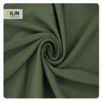 Hochwertiger grüner Jacquard-Stricks toff 280g/m² für Anzug