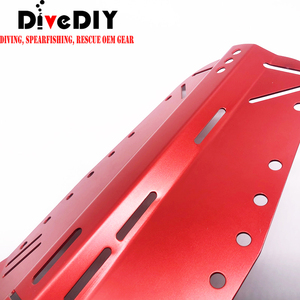 Plaque dorsale BCD01-A légère en aluminium, anodisée, pour plongée technique et récréative - Product Image 3