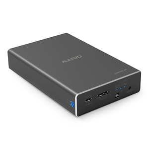 Dual bay RAID usb 3.0 sata hdd muhafaza adaptörü için 2 adet 2.5 "sabit diskler, alüminyum ssd kasa, destek raid 0,1, büyük,