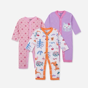 Set di <span class=keywords><strong>3</strong></span> Pezzi Tutina per Neonati, Abbigliamento da Notte, Pagliaccetti a Maniche Lunghe, Body per Bambine <span class=keywords><strong>0</strong></span>-<span class=keywords><strong>3</strong></span> <span class=keywords><strong>Mesi</strong></span> - Product Image 6
