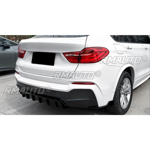 สำหรับ BMW X4 F26 M Sport 2014-2018 ชุดแต่งกันชนหลัง ลิปสปลิตเตอร์ ดิฟฟิวเซอร์ ชุดแต่งตัวถังรถยนต์ ฝาครอบป้องกันกันชน อุปกรณ์ตกแต่งรถยนต์ - Product Image 4