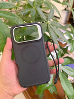 Coque de téléphone magnétique 3-en-1 Armor Defender avec support pour iPhone 17 Air 16 Pro Max, cadre de protection d'appareil photo et coque arrière