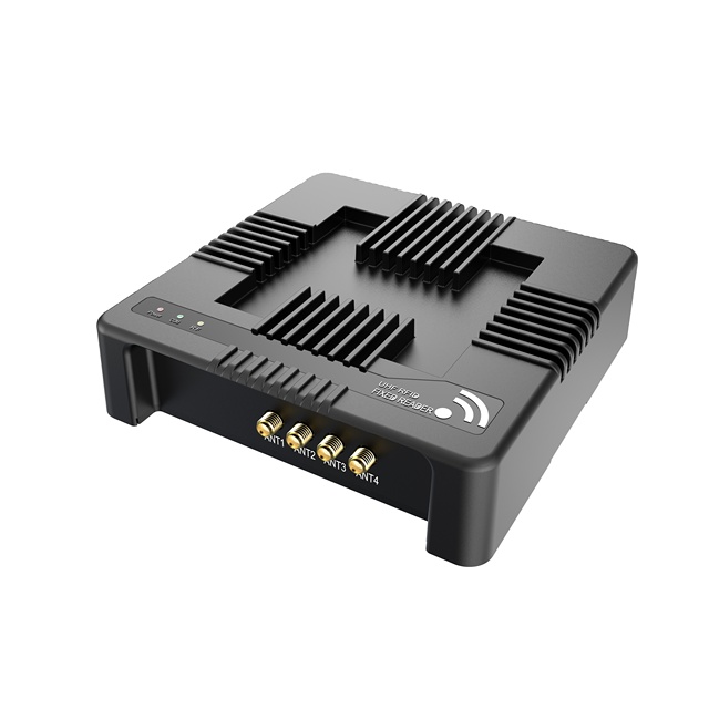 New Vanch TCP/IP Long Range Access Control Gate UHF RFID Fixed Reader for Library Management System 860-960MHz ABS Material