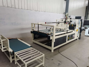 Semi Automatic <b>Folder</b> Gluer Machine Semi-auto Corrugated Box Making Carton Folding Gluing Machine - Product Image 4