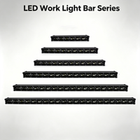 Barre lumineuse LED RGB 6D avec télécommande APP 60/90/120/150/180/210/240W, 14~53 pouces, lampe de conduite auxiliaire pour voitures 4x4, camions tout-terrain