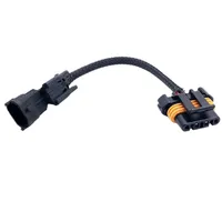 Adaptor kawat 6 "LS Alternator Harness 2-pin Hi-amp ke 4-flat untuk LS1 LM7 LQ4 4.8 5.3 LR4 LS6 L59 LQ9 LM4 L33