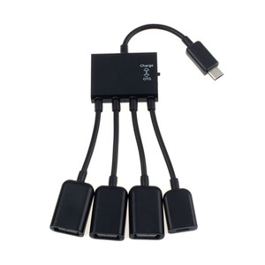 Adaptador Divisor de Cable <span class=keywords><strong>Hub</strong></span> de Carga Micro USB OTG de 3/4 Puertos para Teléfono Inteligente, Computadora, Tableta y <span class=keywords><strong>PC</strong></span> - Product Image 3