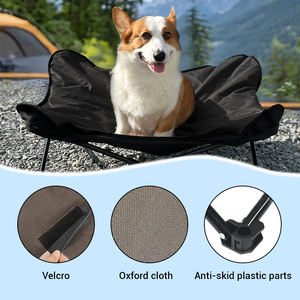 Cama para perros duradera de alta calidad, impermeable y transpirable, cama portátil para acampar para mascotas al aire libre con función plegable resistente al agua - Product Image 5