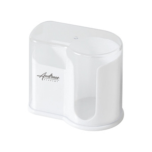 Andreas Cotton Pad And Swab Storage <b>Box</b> White U-Shaped Design For <b>Makeup</b> Remover Toothpicks Cosmetics - Product Image 5