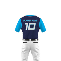 Ensemble uniforme de baseball personnalisé : maillot, pantalon, tenue de sport pour l'entraînement, les matchs et la compétition, kit uniforme de baseball court