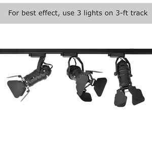 Support de lampe de scène rétractable de personnalité créative rétro pratique Led feux de piste à angle réglable mobiles - Product Image 4