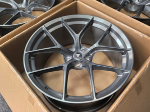 Rines Grises Pulidos <span class=keywords><strong>Mb</strong></span>-S108s 21x10.0 21x11.0, Ruedas de Aleación Forjada para BMW Serie 3 4 5 G20 G22 G30 M5 F90 M8 F91 - Product Image 5