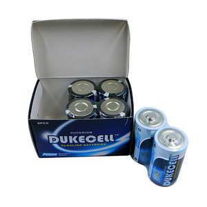 DUKECELL birincil pil kuru pil alkalin pil D 1.5v Lr20 12400mAh uzun ömürlü - Product Image 4