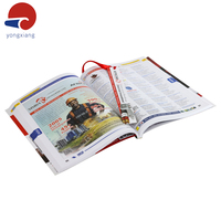 Impression personnalisée de livrets et brochures de luxe en carton professionnel avec papier couché, reliure parfaite, pages personnalisées