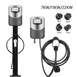 Nouvelle station <span class=keywords><strong>de</strong></span> <span class=keywords><strong>recharge</strong></span> domestique murale pour véhicules électriques BYD avec application/Wi-Fi 11/22 kW IP65 Type 2 16A/32A - Product Image 1