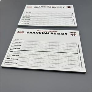 Blocco Note Personalizzato per Poker, Foglio di Trucchi Personalizzato A5, Blocco per Registrazione Punteggio di <span class=keywords><strong>Gioco</strong></span>, Foglietti Staccabili per Registrazione Punteggio - Product Image 6