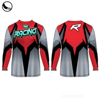 Combinaison de course moto respirante pour adulte, personnalisable, avec maillot vierge, logos personnalisés, nom de l'équipe de course - % Polyester - Vente en gros à prix abordable