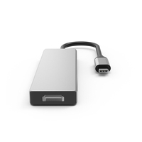 Adaptador USB C Multifunción 5 en 1, Hub USB-C a USB 3.0 con Carga PD de 100W, Salida de Video 4K 30Hz para TV