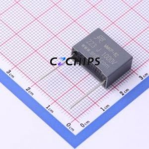 Condensador de Película de Polipropileno (CBB) C82223J3AD3R8LC, Componente de Orificio Pasante (THT), P=15mm 22nF 5% 1kV - Product Image 1