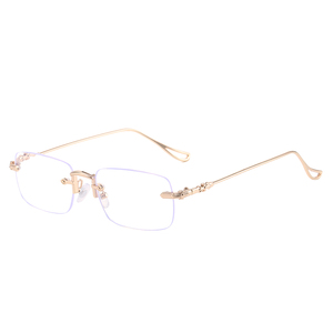 Lunettes de lecture flexibles X208 en métal à monture rectangulaire pour <span class=keywords><strong>presbytie</strong></span> -2.50, vente en gros pour femmes, lunettes correctrices - Product Image 5