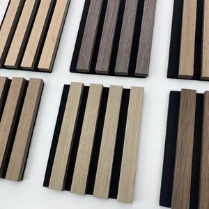 Akupanel แผงอะคูสติกไม้ร่องกันเสียงแผ่นไม้โอ๊คแผ่นไม้แกะอะคูสติก - Product Image 1