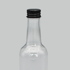 Transparent <b>Plastic</b> <b>Bottle</b> 250ml Pet Screw Cap Cylinder Beverage Packaging - Product Image 3
