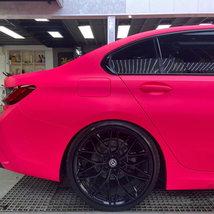 Film de covering automobile ultime, vinyle rose fluorescent à changement de couleur, autocollants pour voiture - Product Image 4